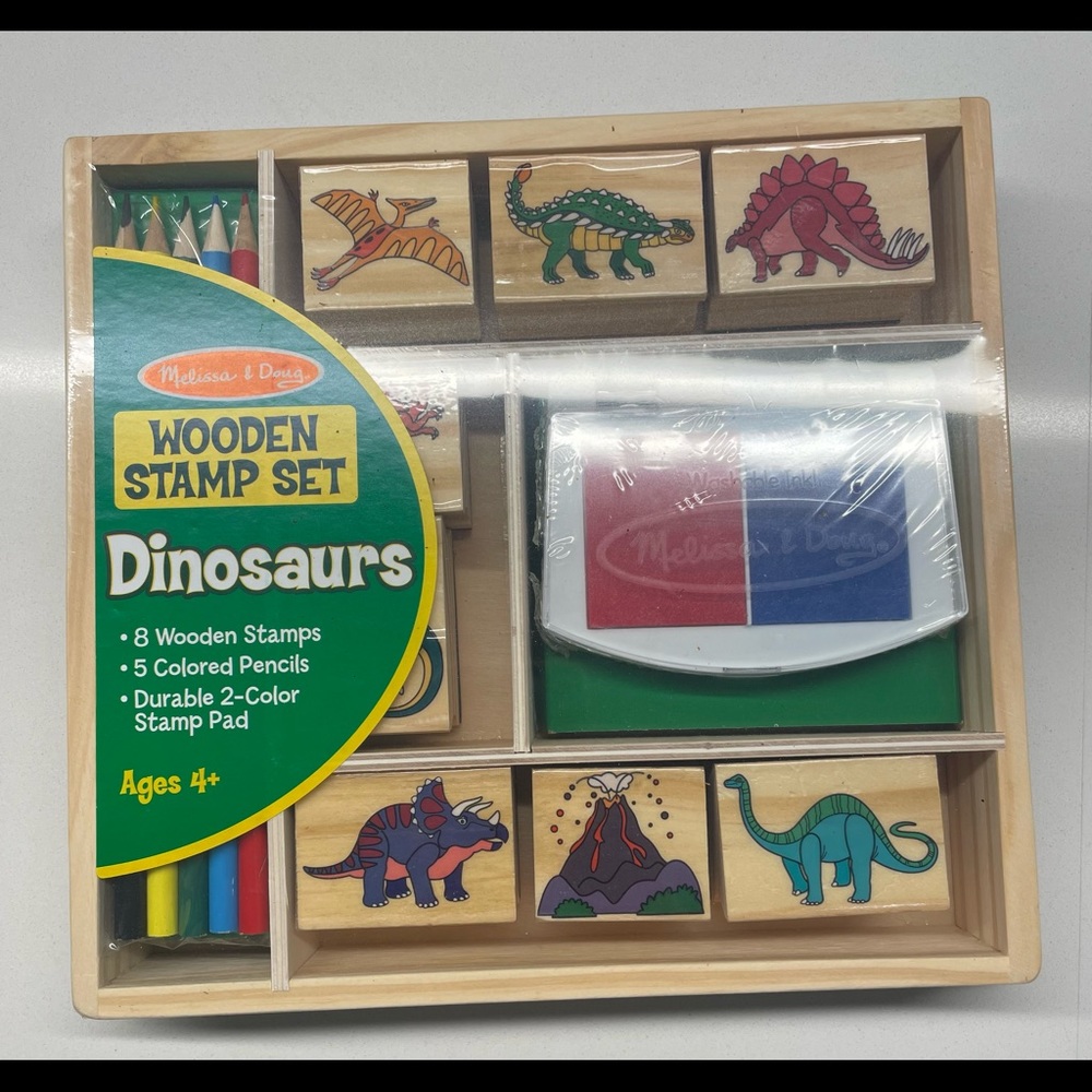 Dinosaur stamps